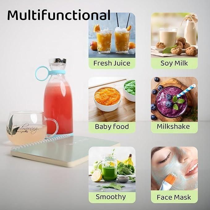 Portable Mini Blender (Rechargeable)